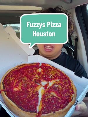 Trying Fuzzy’s Pizza in Houston for a Food Review! How does it taste? #houston #foodcritic #fastfood #foodreview #mukbang 