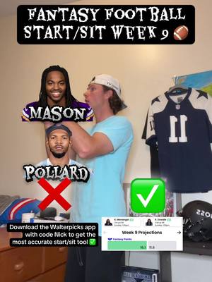 Fantasy football week 9 start/sit advice ✅ 🏈##fantasyfootball##nflfantasy##nflfantasyfootball