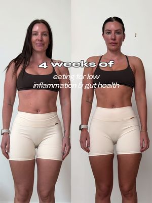 Eating no dairy, sugar, gluten and alcohol has been crazy for my body. This new approach to nutrition works so well for my body. Can’t wait to see where I’m at in another 4 weeks. #lowinflammationdiet 