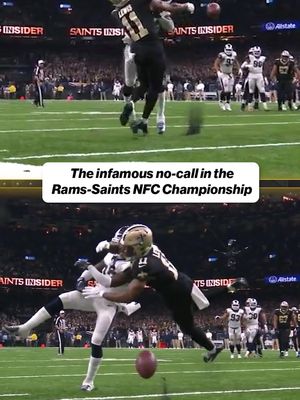 In honor of Rams vs Saints today, let’s flash back to when these two clashed in the playoffs and ended in a CRAZY way. #rams #saints #football #Flashback 