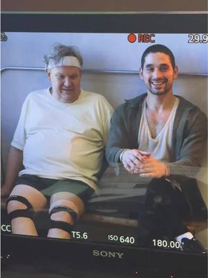 I walked into the control room yesterday at the DWTS studio and saw that while I left the room @AndyRichterTikTok was staring out the window and correcting his body posture (see the end of this video), then @Alan came in and we watched this funny little moment before Andy went back to staring out the window contemplating life again 😂😂😂😂 it’s these moments I remember and I love the most. 