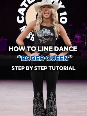 Become a Rodeo Queen (or Rodeo King!) with our line dance tutorial to "Rodeo Queen" 🤩 Make sure to check the full step-by-step tutorial on our YouTube! Link in our bio #linedancing #linedance #rodeoqueen #category10 #nashville