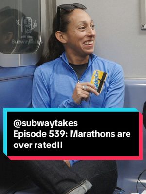 Episode 539: Marathons are over rated!!  Feat Des Linden and @Brooks Running    #podcast #hottakes #subwaytakes #brookspartner #ad   