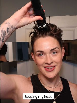 I’ve been wanting to buzz my head for YEARS #buzzcut  #shorthair #buzzcutwomen #girlswithbuzzcuts 