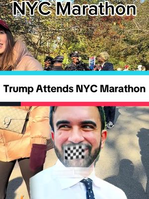 Trump Attends NYC Marathon 