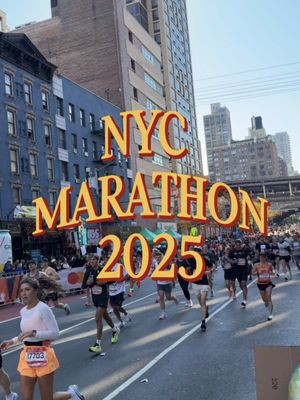 The New York City Marathon 2025 was such a great turnout. So many amazing and inspiring runners!  #nycmarathon #nycmarathon2025 