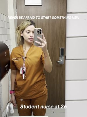 The growth I made from one semester to the next 🤯 #aprn #rn #careetiktok #growthmindset 