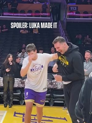 Luka & Austin pregame shenanigans 😂 #NBA #Lakers 