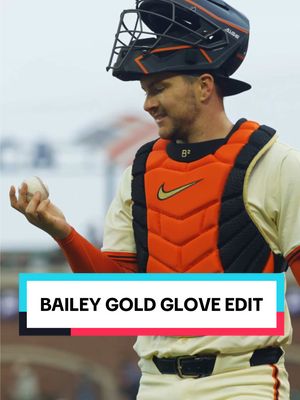 Patrick Bailey becomes the first catcher in Giants franchise history to win multiple Gold Glove Awards with the club 🤩 #MLB #Baseball #Catcher #Defense 
