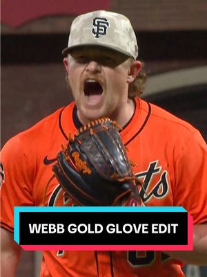 Logan Webb: king of PFPs and 2025 Gold Glove Awards winner 🏆 #MLB #Baseball #Pitcher #Defense 