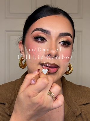 This one is long lasting 😮‍💨🙌🏼  . Lip Liner shade Kiss @LAWLESS Beauty  Lipstick shade Honey @Morphe Cosmetics  . #lipcombo #lipstick #fallmakeup #mattelips #beauty 