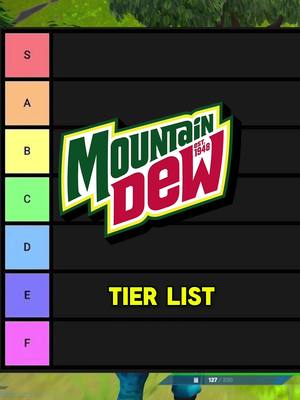Did we get the Mountain Dew Tier List right?