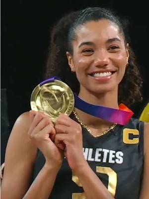 Add @AUProVolleyball CHAMPION to her resume! 👑 Two-time Olympic medalist 🥇🥈 Jordan Thompson finished her first season with Athletes Unlimited at the top of the leaderboard with 3,563 points. @Jordan @Athletes Unlimited 