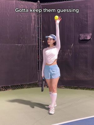 Do you think anyone expected it? 👀  ⠀⠀⠀⠀⠀⠀⠀⠀⠀⠀⠀  #pickleballgirls #pickleball #pickleballfashion #pickleballmemes #pickleballislife 
