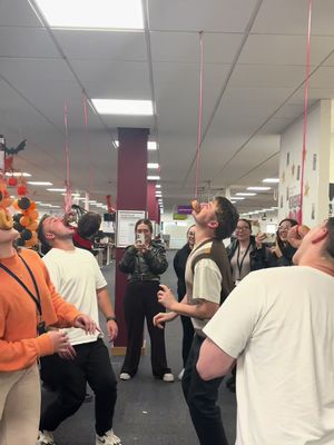 Last post to round up our halloween spooktacular!  #halloweenlook #halloween2025 #officefun #contactcenter 