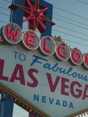 Weather in Las Vegas is sunny, with a chance of tire smoke 🔥