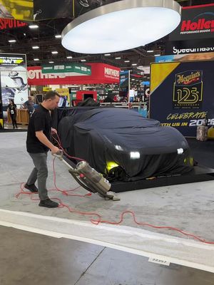 How do you get your car in Sema? 