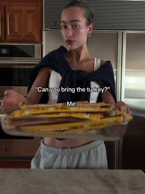 When you're asked to bring the turkey on Friendsgiving 🍗