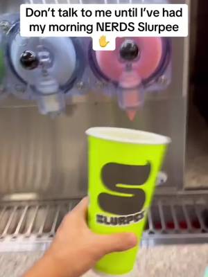 NERDS are my weakness…And in a Slurpee?!?! 🤤 #Slurpee #nerdscandy #drink #nerdsrecipe 
