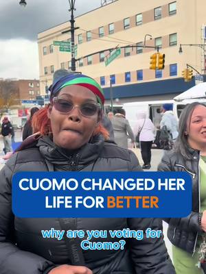 I’m truly moved hearing how my leadership has made an impact in this city. New York, let’s make sure this city continues to thrive with second chances and opportunities for all! #VoteforCuomo
