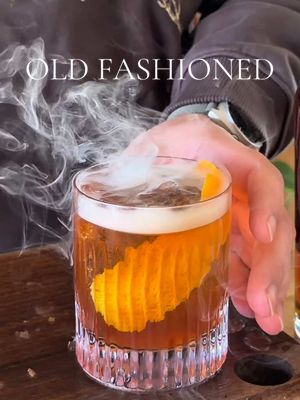 SMOKED OLD FASHIONED  2 oz Whiskey  1/4 oz Rich Simple Syrup 4 dashes aromatic bitters 4 dashes orange bitters Either add a tiny tiny pinch of salt or use salt solution which is 80% water, 20% salt. It’ll make your drinks…. POP!