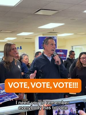 NEW YORK CITY, get out there and VOTE! Remember I’m on the second line of the ballot under Fight & Deliver. #VoteforCuomo 