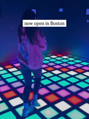 NOW OPEN in Boston Step inside Activate Boston — 11 immersive rooms packed with challenges that test your body and your brain. Scan in and enter the glowing, light-up rooms where you’ll jump, climb, dodge lasers, shoot hoops, try trivia, and compete for the top spot on the leaderboard 🏆 Perfect for a fun date night, team outing, or to join one of their competitive leagues 💪 📍 Located in Dorchester’s South Bay #makebostonhome #thingstodoinboston #bostondatenight #bostonactivities #boston #activateboston