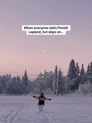 Finnish Lapland’s more affordable cousin👇🏼✨ 📍This is…Swedish Lapland  We’ve travelled to both Finnish and Swedish Lapland and honestly, we preferred the Swedish side and here’s WHY:  🤍 It’s more affordable than Finland, we’re talking lakeside cabins for £50 a night (even in December if you book in advance).  🤍 It’s much less crowded and there’s less focus on all the ‘touristy things to do’. It feels more off the beaten path.  🤍 It’s a more authentic Arctic experience, no fancy glass igloo’s and Santa Claus villages, just real wilderness camps and Sami culture.  🤍 Abisko National Park is one of the BEST places in the world to chase the Northern Lights.  🤍 The scenery is slightly different, it’s more rugged and there’s mountains, which is what we love most.  Lapland is an unforgettable experience and we highly recommend that you visit both, as they each have their own charm.  📌 Make sure you SAVE this for travel inspiration and send it to the person you’re taking with you.  Are you travelling to Lapland this winter?  #swedishlapland #travelsweden #lapland #arcticcircle #adventuretravel #winteradventures #fyp 