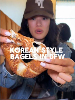 On @Cloud9bagel_TX ☁️✨🥯 after trying these new Korean-style bagels in Carrollton! fluffy, soft & sweet — totally different from your usual bagels.  here’s everything we tried: + egg mayo sandwich on a salted butter bagel with green onion cream cheese + brown sugar cinnamon bagel with honey walnut cream cheese  + blueberry bagel with matcha cream cheese  + lox bagel on a regular bagel with green onion cream cheese  📍Cloud 9 Bagels // 4070 State Hwy 121 Suite 432, Carrollton, TX 75010 . . . . . . #cloud9bagel #carrolltontx #koreanfood #dfwfoodie #dallasfood 