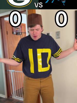 PACKERS VS PANTHERS RECAP😳🤣🏈 #nfl #football #packers #panthers #skit 