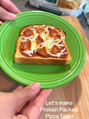 Let’s make Protein Packed Pizza Toast using Lewis Bake Shop’s NEW Better Way Protein Bread with 11g of plant-based protein per slice! 🍕 🍞 💪 #Protein #Pizza #Cooking 