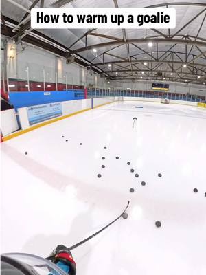 How to warm up a goalie #hockey #pavelbarber #hockeyplayer 