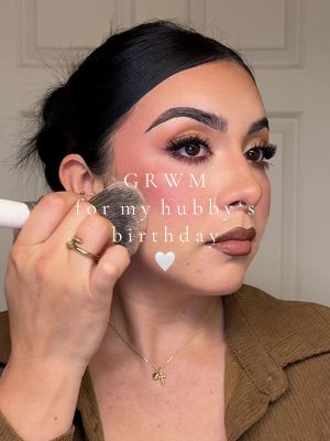 A full glam to celebrate my hubby’s birthday 🥳🎂🙌🏼 #grwmmakeup #makeup #makeuptutorial #fallmakeup #beauty 