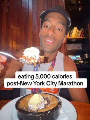 Everything i ate after running the New York City marathon 🗽🍴