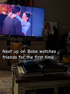 Babe (@jessegraybill ) watches Friends for the first time… update number 6. 😂😂😂 Janice is back again. #friends #firsttimewatching #trending #janice #homemadegifts 