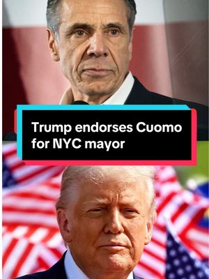 President Donald Trump officially endorsed former Gov. Andrew Cuomo for New York City mayor, just one day before the highly anticipated general election. “Whether you personally like Andrew Cuomo or not, you really have no choice. You must vote for him, and hope he does a fantastic job. He is capable of it, Mamdani is not!” Trump wrote at the end of a long Truth Social post, referencing the Democratic nominee for mayor, Zohran Mamdani.