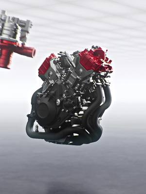 LOCK IN CHAT, THE NEW V3 HONDA ENGINE JUST DROPPED‼️🗣️ #hondamotorcycles #hondav3  #honda #edit #bikesoftiktok 
