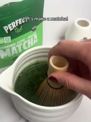 Who loves making matcha like this? 💚🍵 #matcha #perfectted #traditionalmatcha #howtomakematcha 