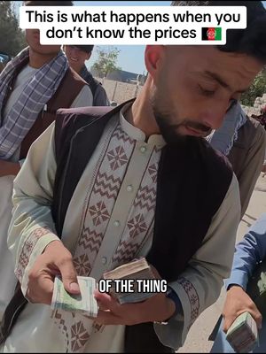 Afghanistan - Changing money when you dont know the prices #mikeokay #travel #hitchhiking #afghanistan🇦🇫