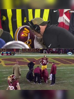 WHY WAS HE STILL IN THE GAME 😭 #commanders #jaydendaniels #rg3