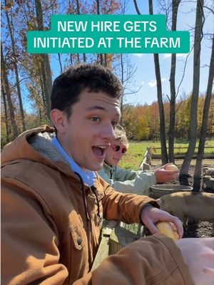 Just another day at the farm 🐖 (1/2)