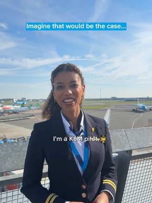 We cannot go into space?! ✈️ 🛸 @Shanice |  Pilot explains 😄 #KLM #RoyalDutchAirlines #funfact #aviation 
