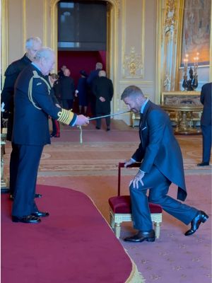 I can't even begin to describe what a special day it is for me today, a boy born in East London, to receive a Knighthood from His Majesty The King. I am truly humbled and so grateful for this honour. Thank you to my beautiful family who I am so proud of… I love you all so much ❤️ 