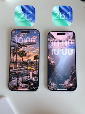 Do you prefer the Clear Liquid Glass design or Tinted Liquid Glass design? #ios26 #ios261 #ios261features #iphone17 #ios26liquidglass 