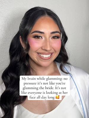 Brides are still my favorite tho 😂💕 #mua#makeup#fyp#bayareamua#makeupbayarea