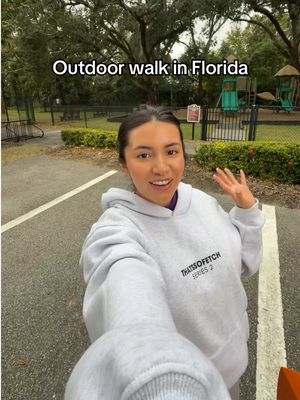 Our “winter” as a Floridian ❄️☃️ #walk #walking #florida #nature #winter 