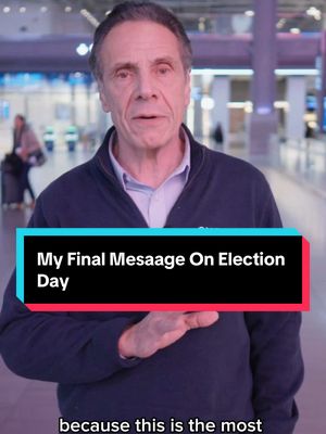 NEW YORK, I’M LEAVING YOU WITH THIS TODAY: If I could accomplish all of these things as your governor, imagine what I could do as your mayor. Get all of your friends who haven’t voted yet and hit the polls, because this election, more than any in the past, EVERY VOTE IS GOING TO MATTER & MAKE A DIFFERENCE. Go to vote.nyc to find your nearest polling site. Voting closes at 9 PM EST. Let’s do this and make New York City greater than it ever was before. #VoteforCuomo