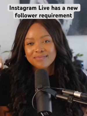 Instagram Live has a new follower requirement #instagramupdates