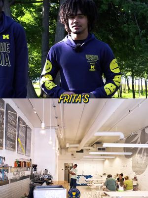 Michigan Basketball gives their picks for the best food spot in Ann Arbor 🔥〽️ • • • #GoBlue #GoBlue〽️ #Michigan #MichiganWolverines #UMFootball             @The College Sports Company 