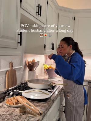 Easy and quick dinner recipe that we both LOVE! 🧑‍🍳🍝🍴 recipe below  1. wash and cut chicken then season with salt, pepper, and garlic powder. 2. drizzle olive oil & cook chicken on medium heat until internal temp is 165°, squeeze in lemon juice to your liking. 3. after chicken is done, set aside and wipe out pan to use for orzo. 4. drizzle olive oil, add 1 cup of orzo. toast orzo for 1 to 2 minutes. 5. add enough chicken broth to orzo to completely submerge orzo and 1/4 c heavy cream. 6. juice half lemon into pan, as well as tomatoes and cherries 7. cover and let cook on medium low heat until all of the chicken broth has cooked into the Orzo. 8. add parmesan & basil to your liking 9. enjoy! #dinnerrecipe #easydinnerideas #easydinneerecipe #easymeals #recipes   
